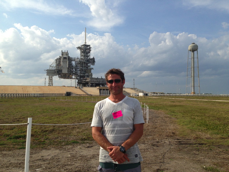 Cooper Lee @ Kennedy Space Center Launch Pad 39B February 25th, 2013